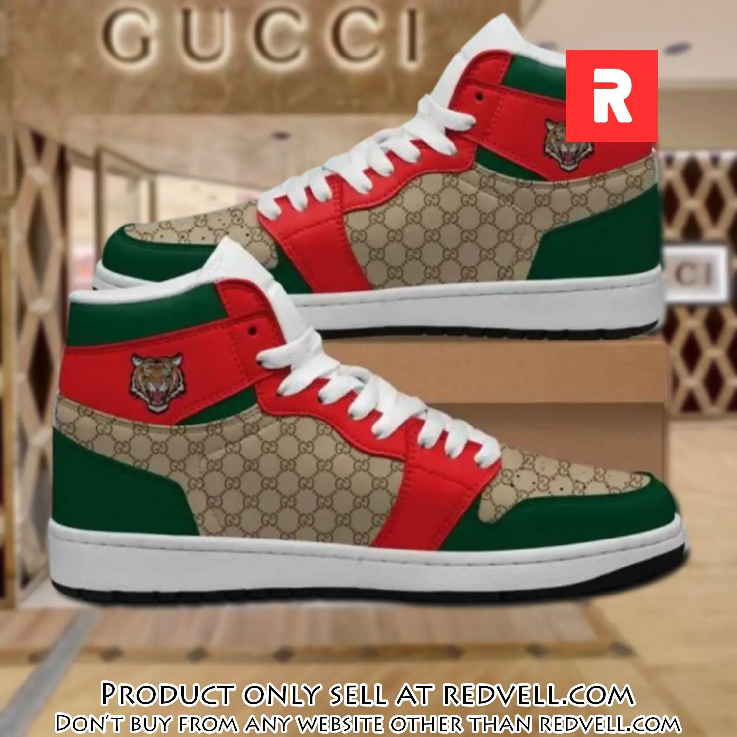 Gucci tiger high air jordan sneakers shoes hot  gifts unisex rv3452420